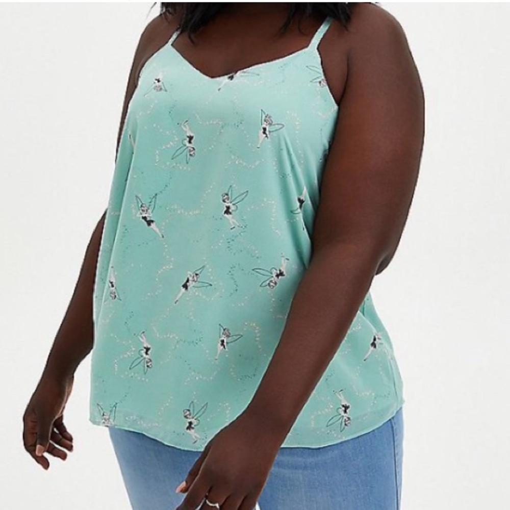 NWT DISNEY PETER PAN TINKERBELL SOPHIE SWING CAMI